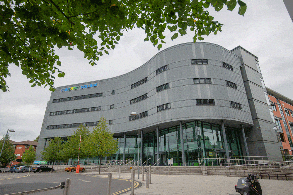 Coventry college city campus building