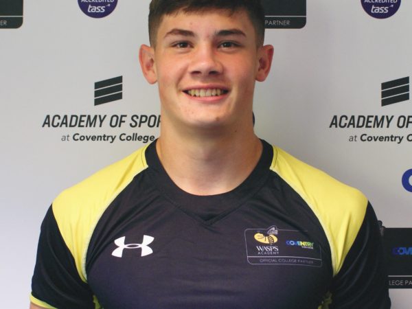 College rugby prodigy has been selected to represent England