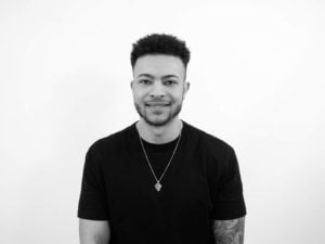 Former Graphic Design learner Barrington is now employed by a Coventry design agency