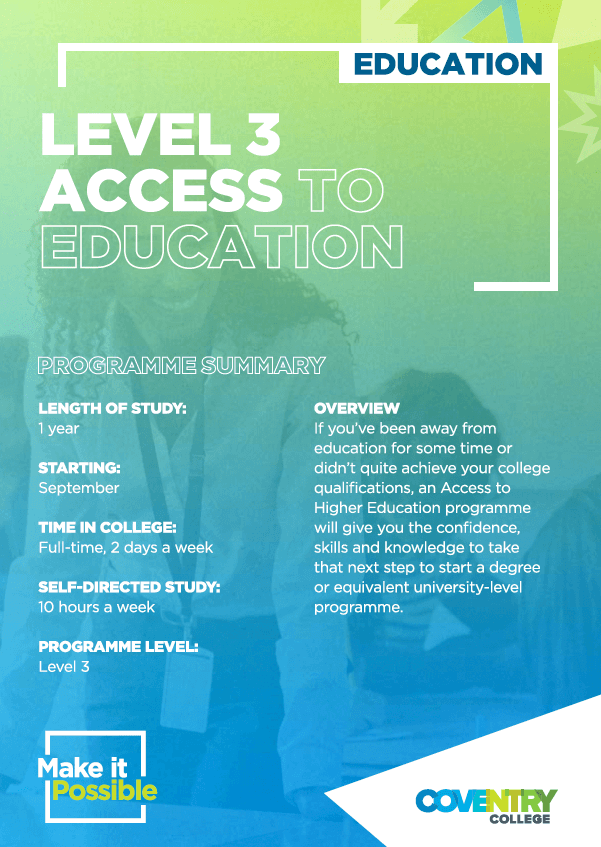 L3 access to education 2022