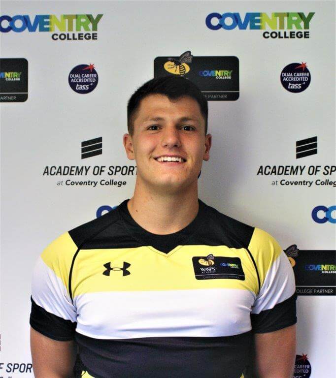 Jack English, Coventry College rugby player