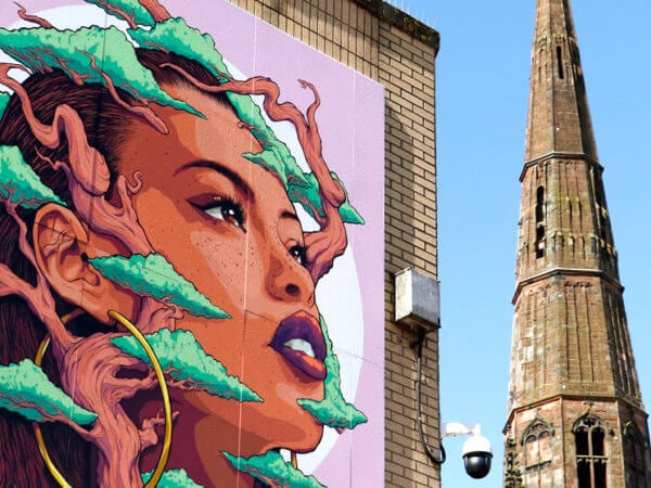 Artwork in Coventry created for UK City of Culture 2021