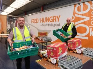 City employment and life skills project boosted by generous food donation