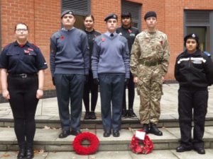 Remembrance Day Parade by our Public Service Students