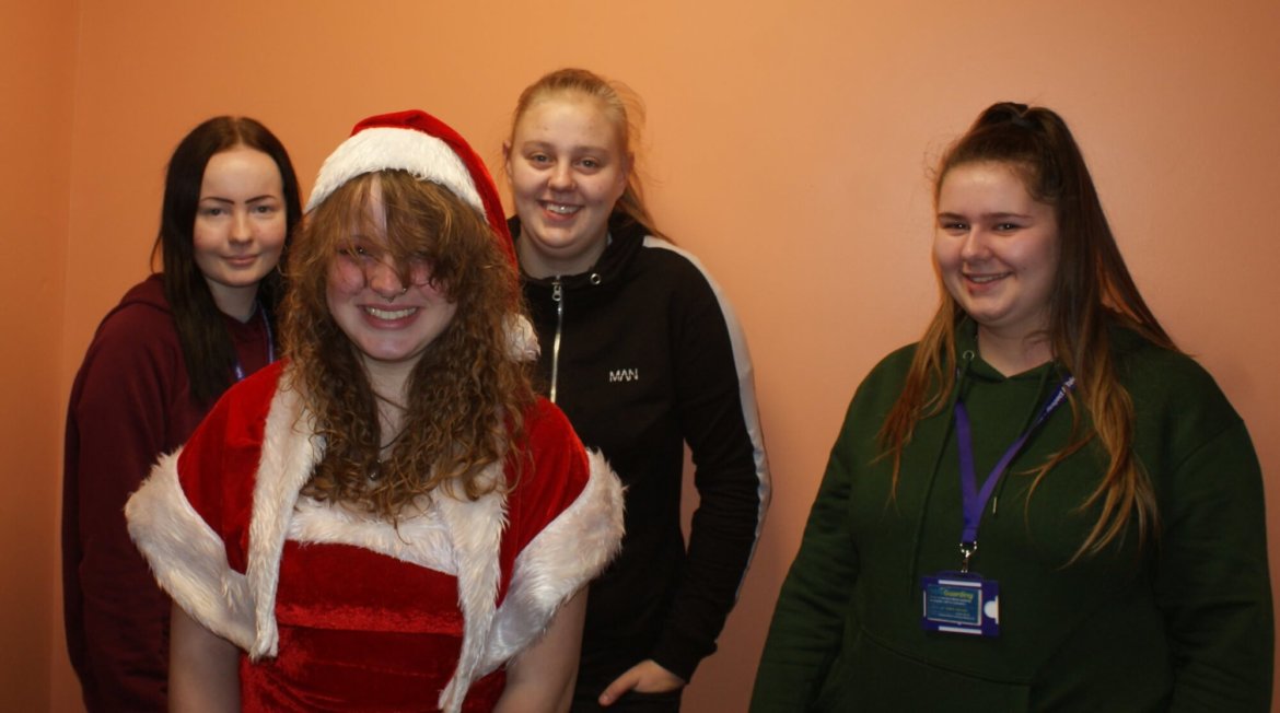Childcare students at Coventry College