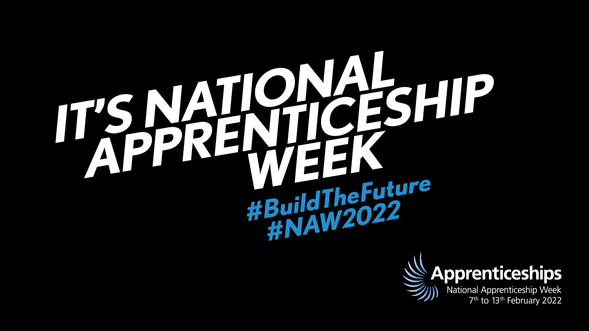 National Apprenticeship Week promotion for 2022