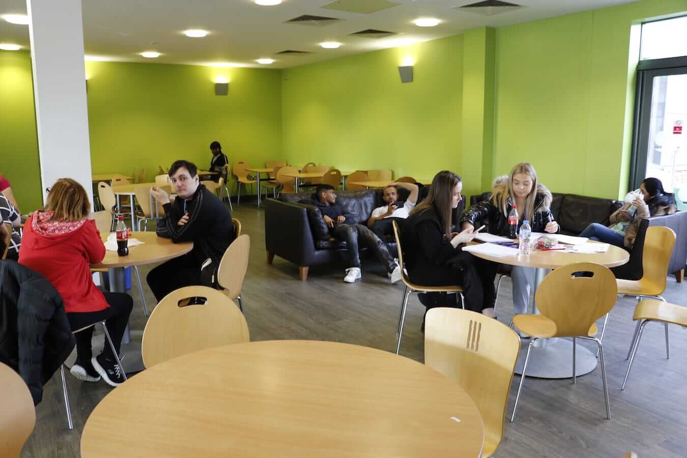 Coventry college canteen coffee shop