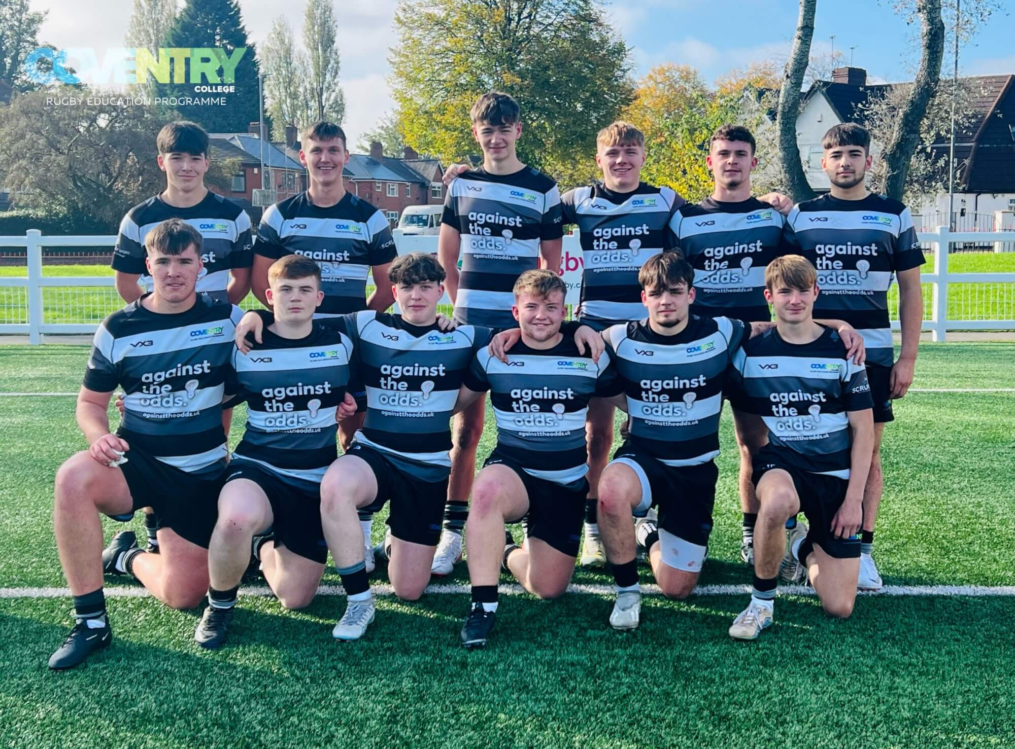 Coventry college rugby education team photo