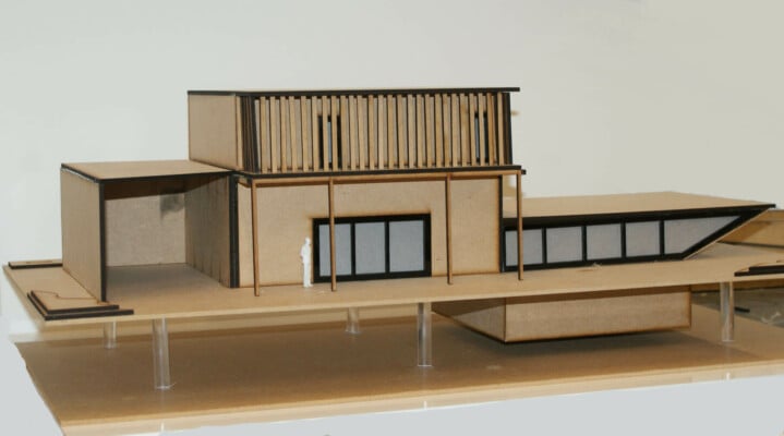 Model of building created by Interior and Architectural Design learner