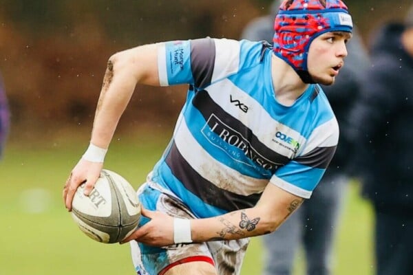 Nick Nattress competing in the Rosslyn Park National ’s Tournament on March