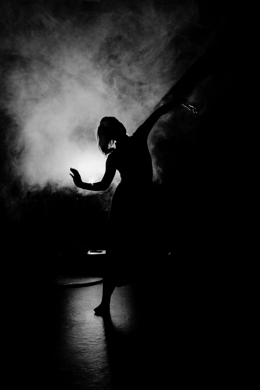 Dancer on stage