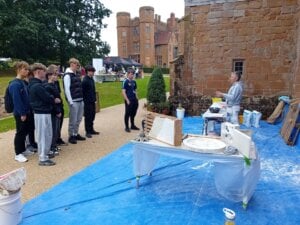 Coventry College Construction Students Experience History at Kenilworth Castle