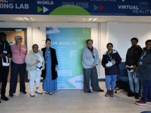 Helene Dearn, Director of Employment Skills at WMCA visits Coventry College