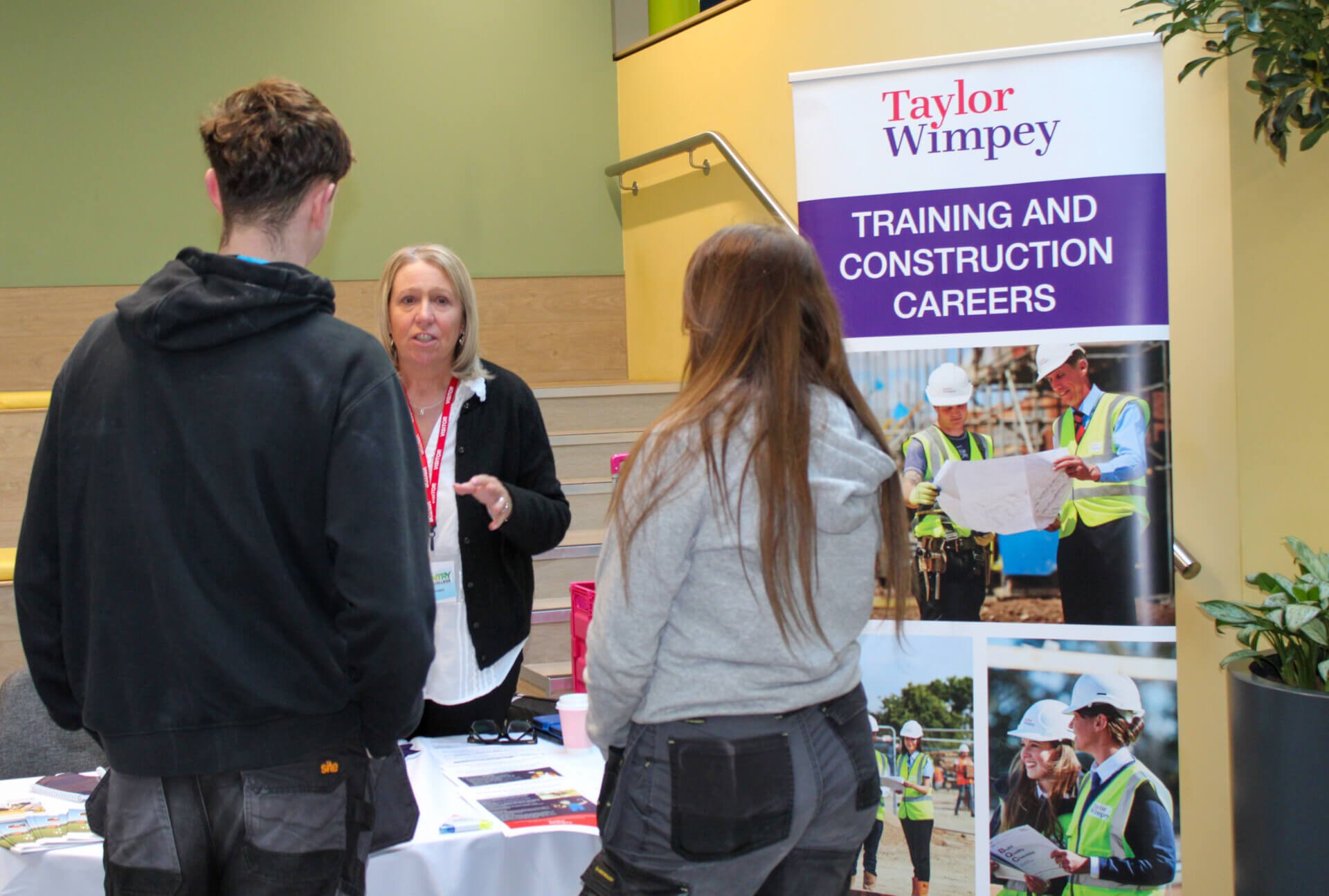 Taylor Wimpey at Colleges careers Fair