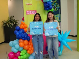 Science Students Celebrate Success on Results Day