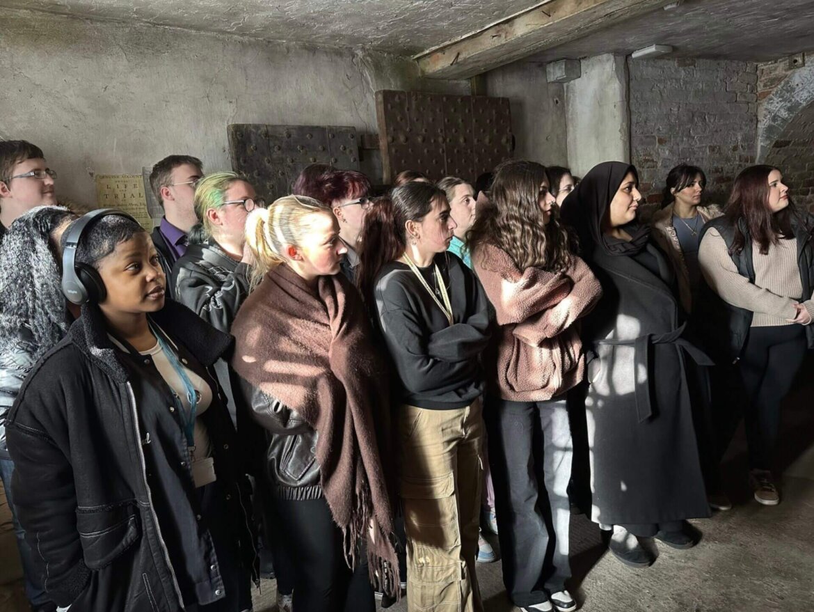 Students in the prisons below justice system