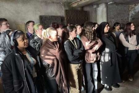 Students in the prisons below justice system