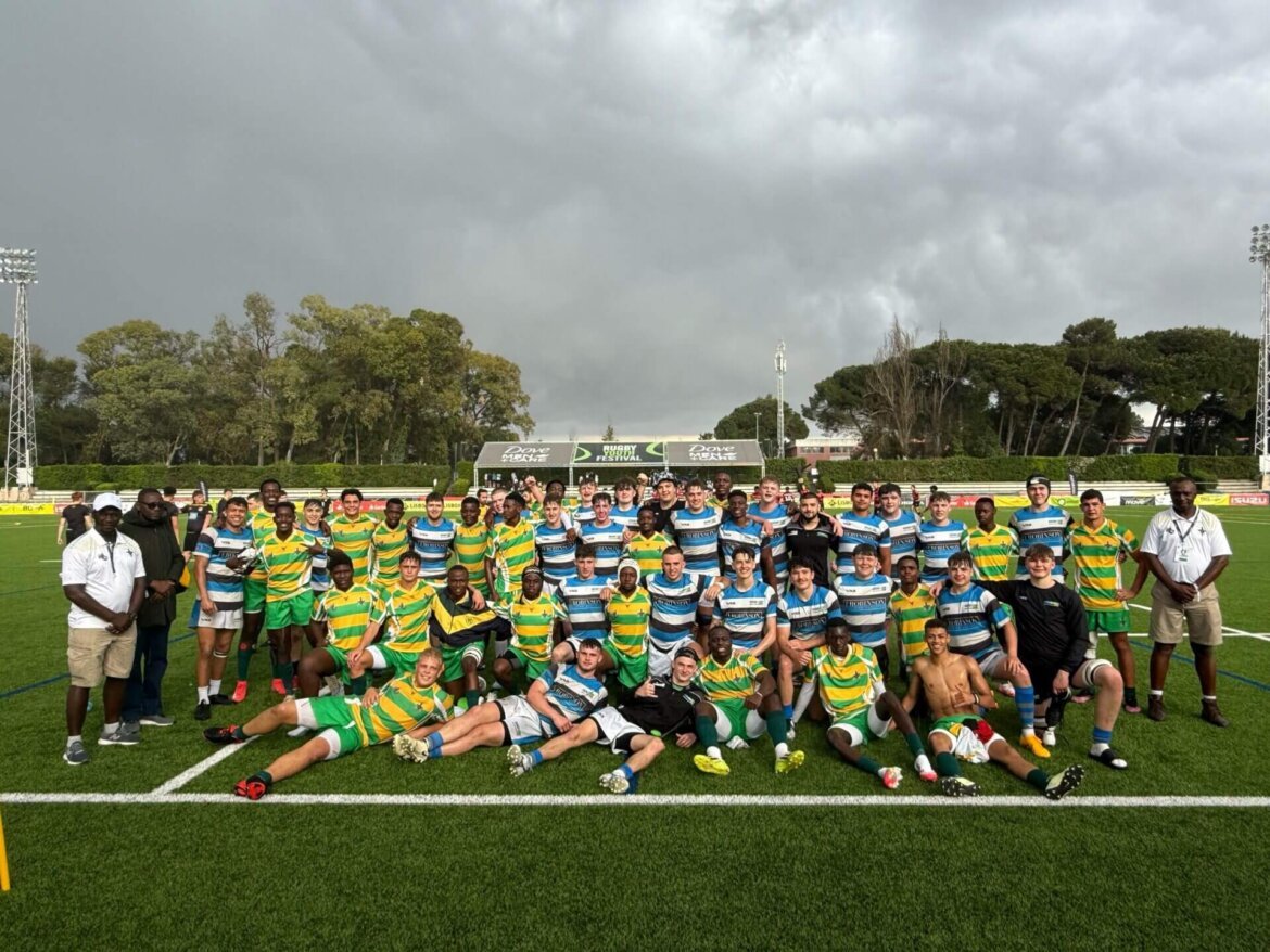 Coventry College Rugby team in Portugal