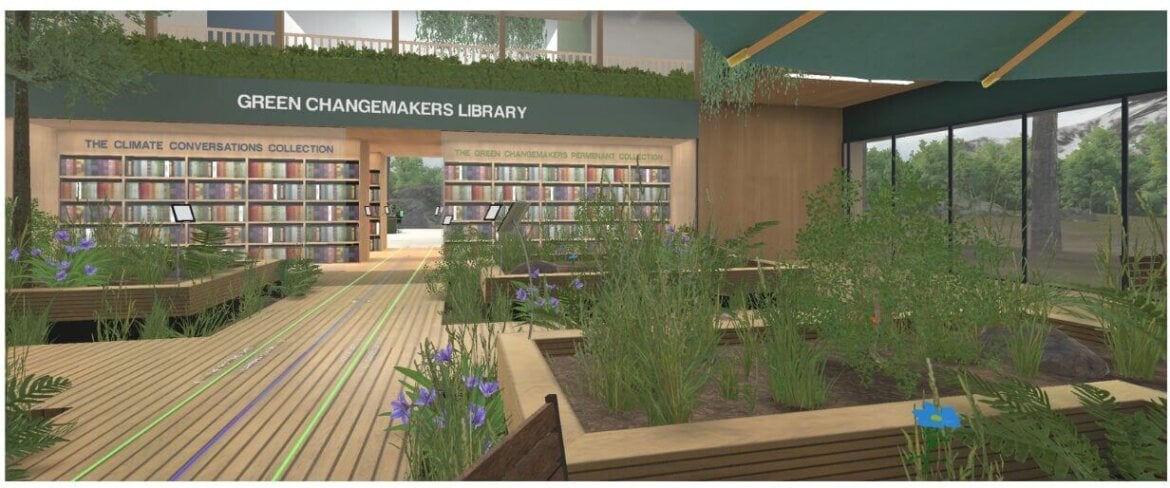 Visualisation of Green Changemakers Hub