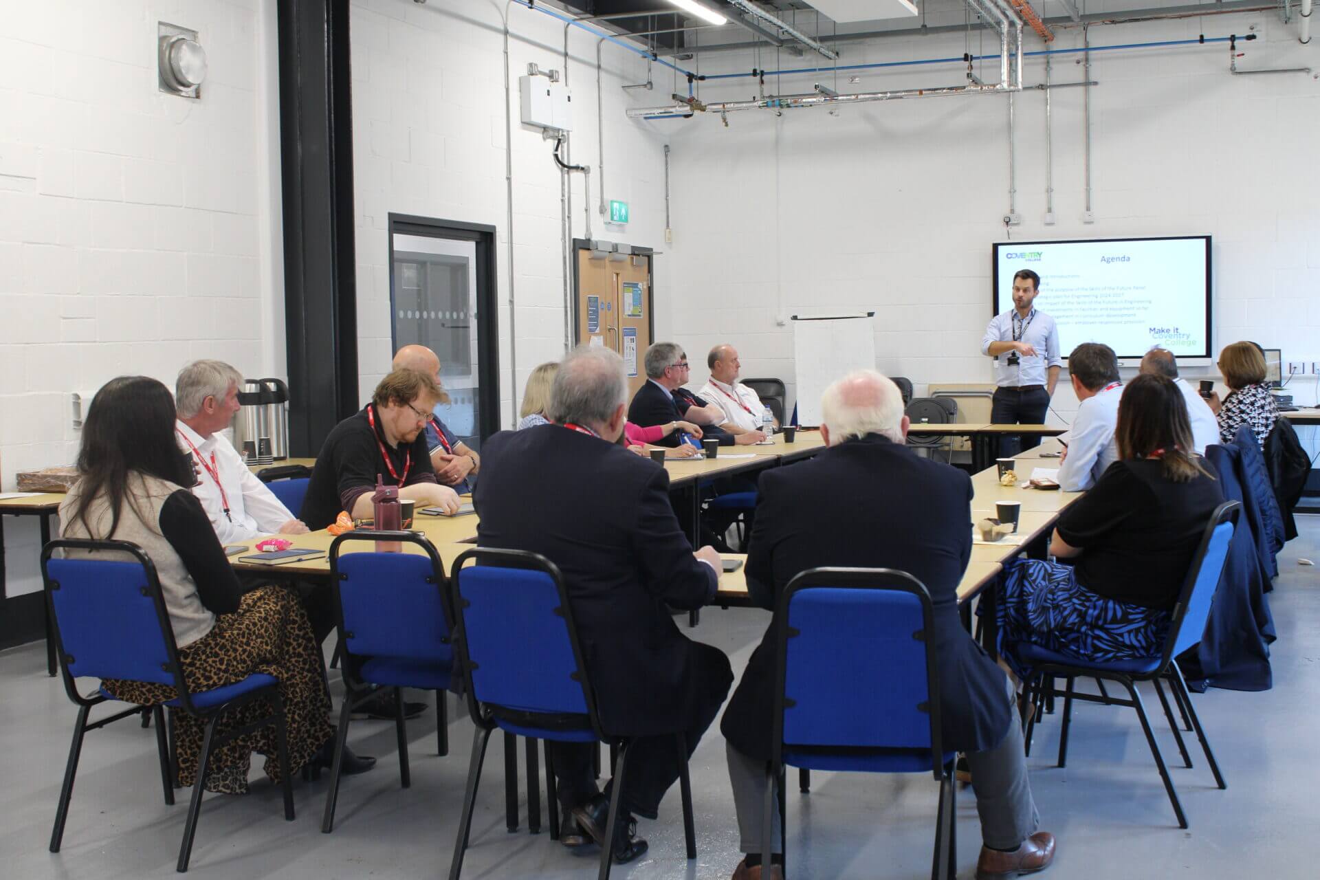 employers talking at engineering roundtable