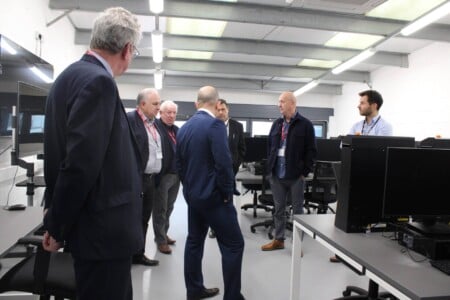 Employers taking a look at the engineering facilities