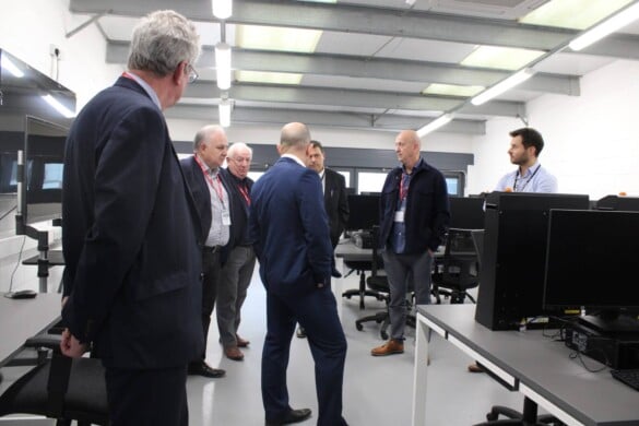 Employers taking a look at the engineering facilities
