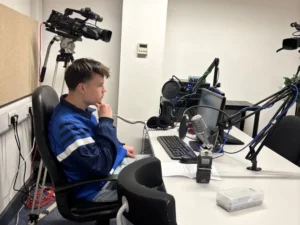Media Student Lands Voice Role in Regional Radio Campaign